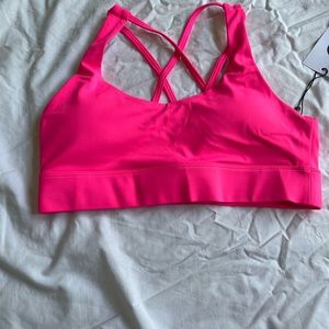 Pink Zyia bra NWT size large